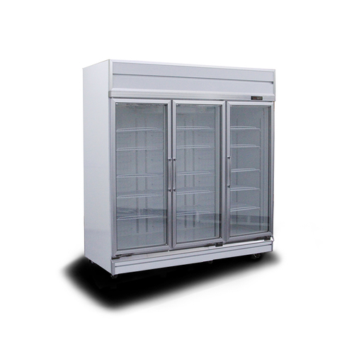 ¿Son eficientes los congeladores con puerta de vidrio?